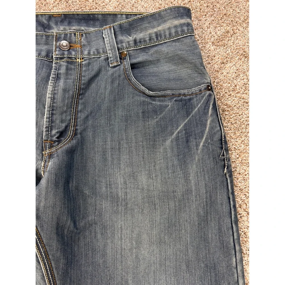 Levis 514 Straight Fit Jeans Mens 34x30 Blue Medium Wash Denim Pants